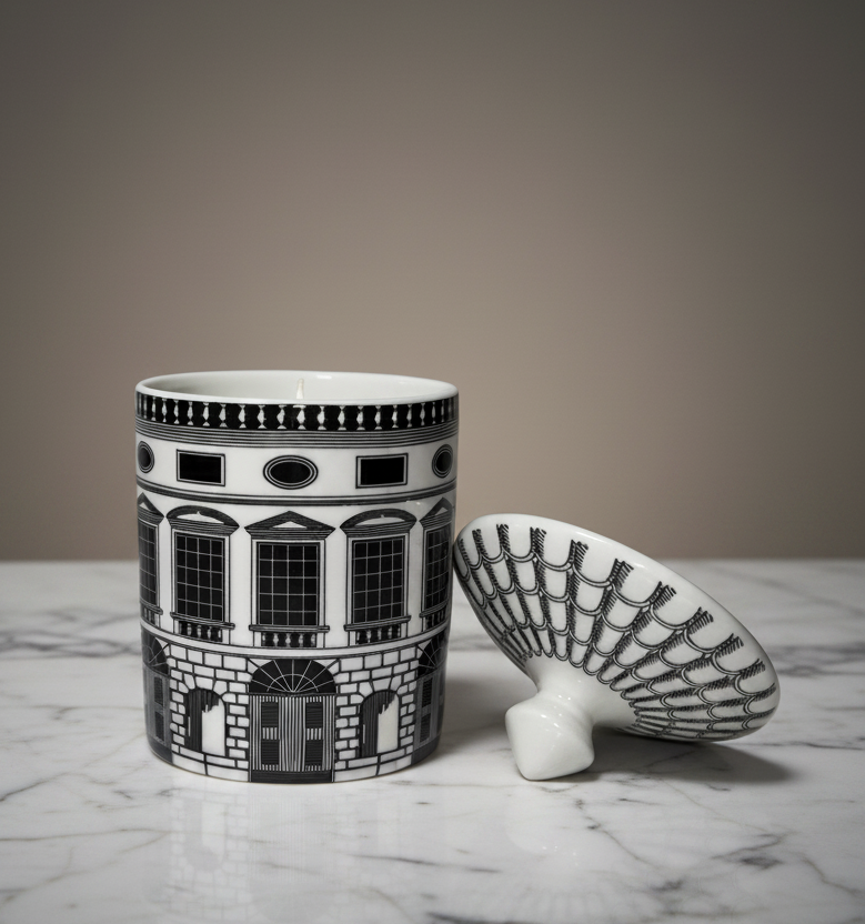 10 oz. Soy Wax Ceramic Candle Jar with Lid