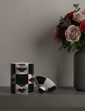 12.5 oz. Soy Wax Artisanal Ceramic Candle Jar - “Lip Checkers’’