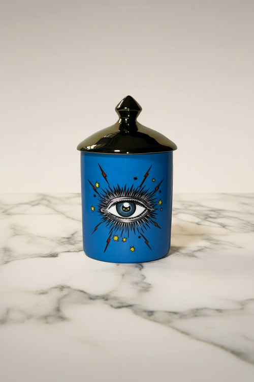 10 oz. Soy Wax Ceramic Candle Jar with Lid
