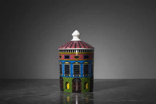 10 oz. Soy Wax Ceramic Candle Jar with Lid