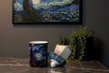 10 oz. Soy Wax Ceramic Candle Jar with Lid - “A Starry Night”